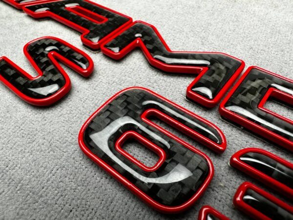 NEW GENUINE MERCEDES BENZ REAR TRUNK BLACK SERIES BADGE EMBLEM A1718170715